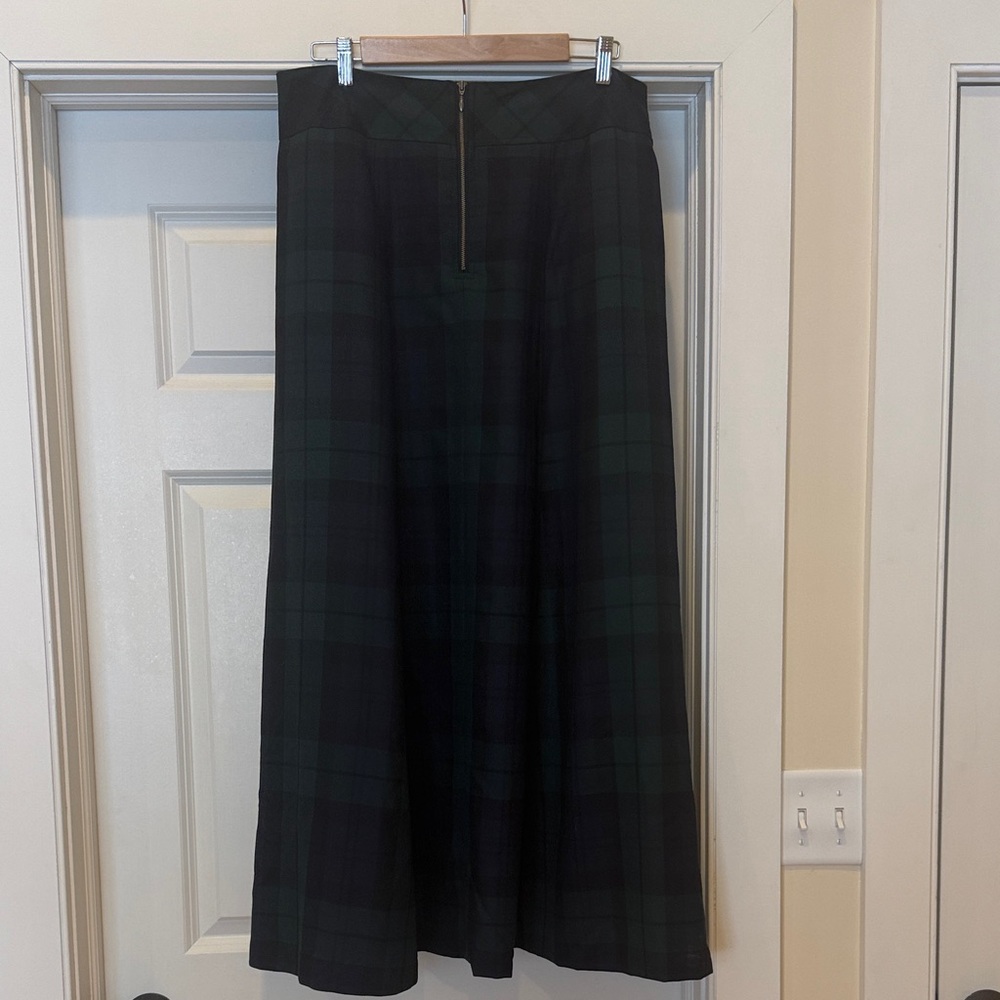 Pendleton size 14 Classic Black-watch Maxi Skirt - Picture 2 of 5